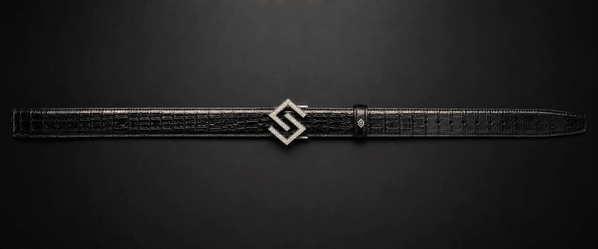 SWAGORAIMO™ SGR Imperial Crocodile Belt - 𝓢𝓦𝓐𝓖𝓞𝓡𝓐𝓘𝓜𝓞