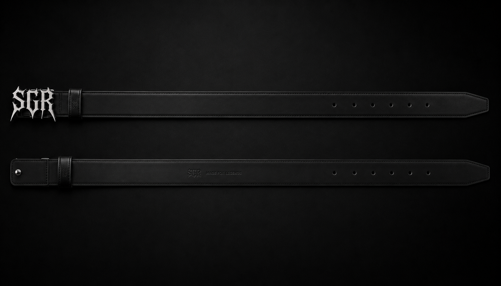 SGR Signature Leather Belt