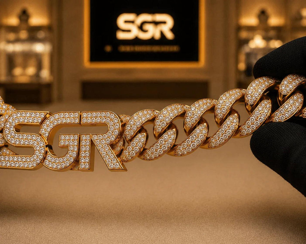 SGR ICON EDITION — Diamond Cuban Chain - 𝓢𝓦𝓐𝓖𝓞𝓡𝓐𝓘𝓜𝓞