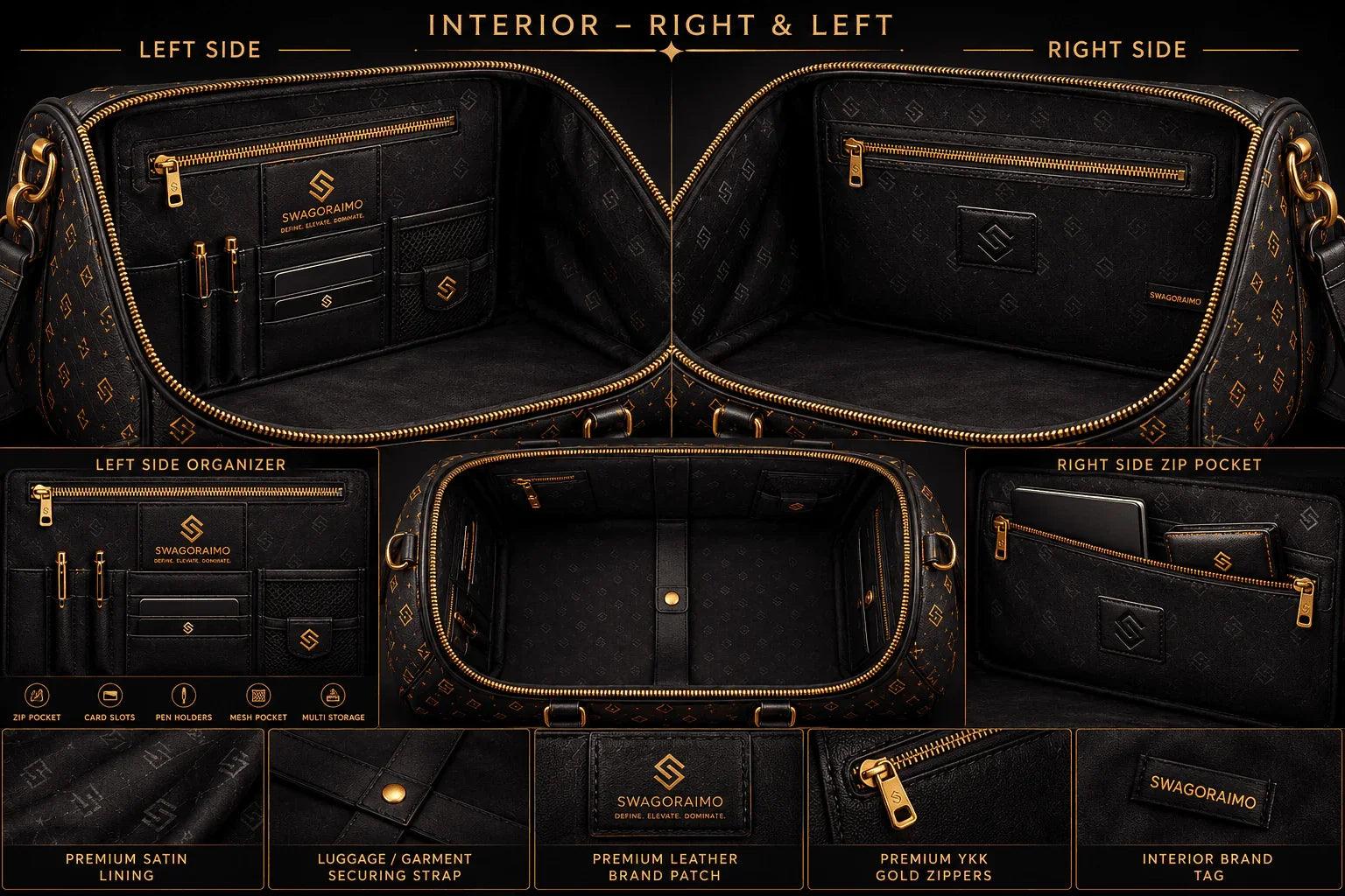 SWAGORAIMO Founder’s Edition Bespoke Client Weekender™ - 𝓢𝓦𝓐𝓖𝓞𝓡𝓐𝓘𝓜𝓞