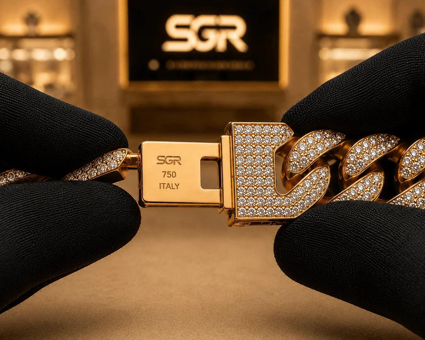 SGR ICON EDITION — Diamond Cuban Chain - 𝓢𝓦𝓐𝓖𝓞𝓡𝓐𝓘𝓜𝓞