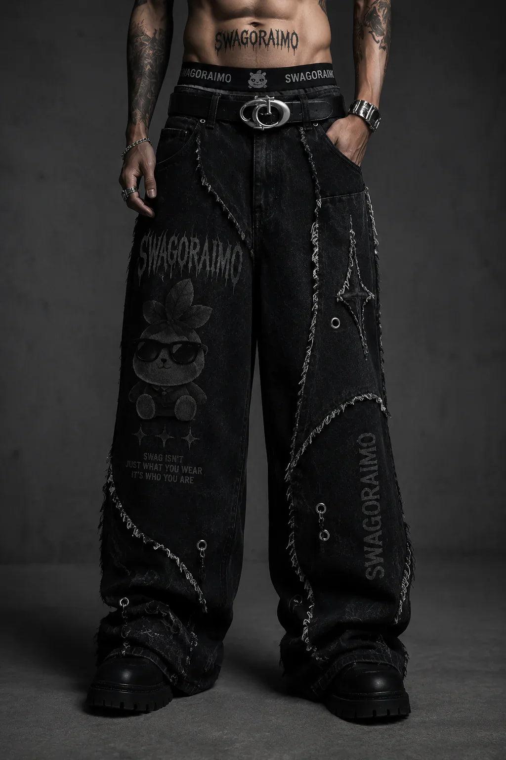 SWAGORAIMO™ PHANTOM REBEL DENIM - 𝓢𝓦𝓐𝓖𝓞𝓡𝓐𝓘𝓜𝓞