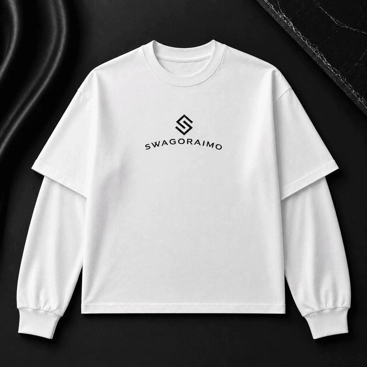 SWAGORAIMO™ Layered Premium Long Sleeve Tee - 𝓢𝓦𝓐𝓖𝓞𝓡𝓐𝓘𝓜𝓞
