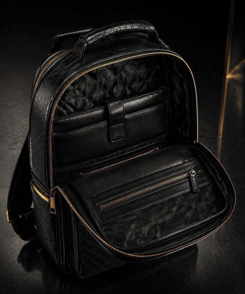 SWAGORAIMO SIGNATURE LEATHER BACKPACK – FOUNDER’S EDITION - 𝓢𝓦𝓐𝓖𝓞𝓡𝓐𝓘𝓜𝓞