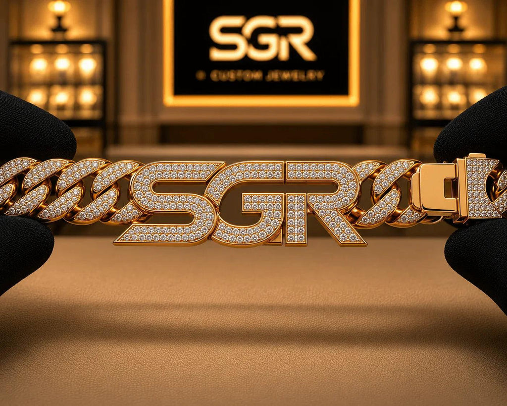 SGR ICON EDITION — Diamond Cuban Chain - 𝓢𝓦𝓐𝓖𝓞𝓡𝓐𝓘𝓜𝓞