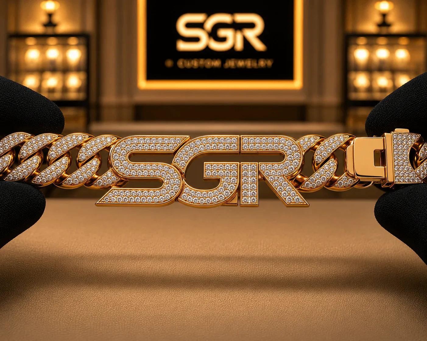 SGR ICON EDITION — Diamond Cuban Chain - 𝓢𝓦𝓐𝓖𝓞𝓡𝓐𝓘𝓜𝓞