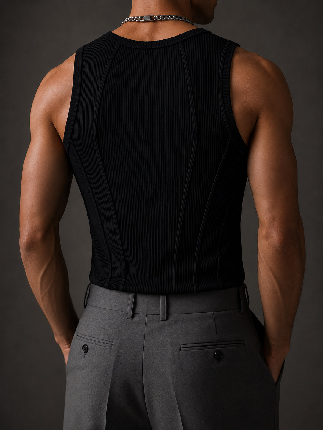 Swagoraimo Atelier™ Sculpt Rib Tank Top