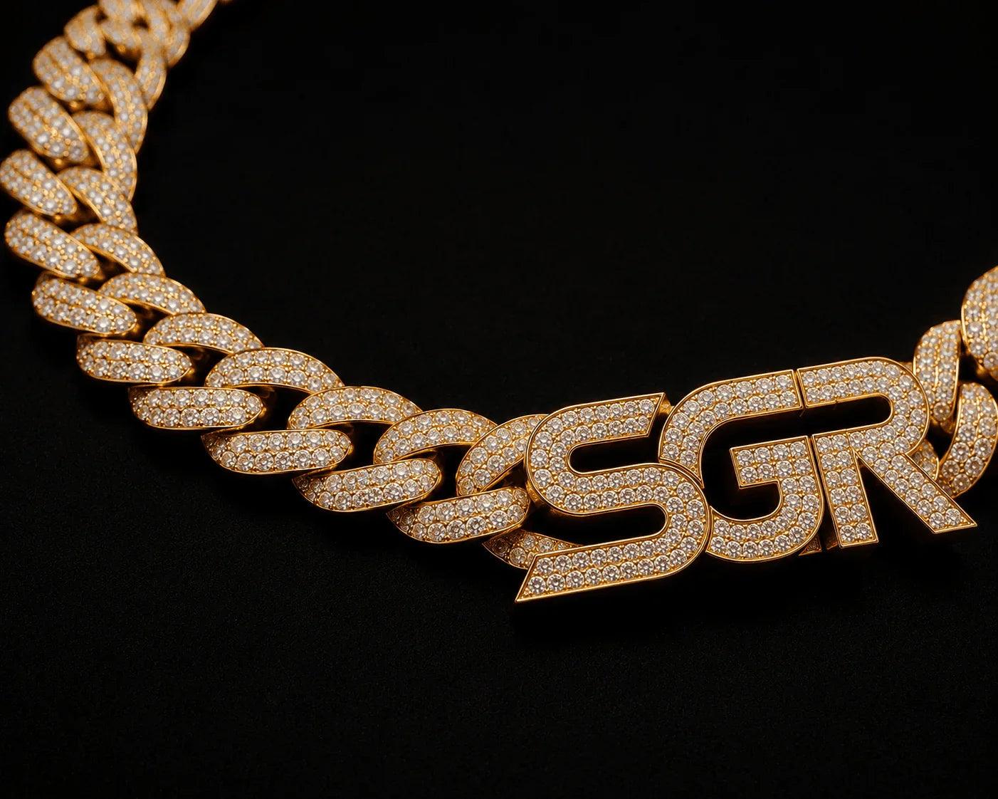 SGR ICON EDITION — Diamond Cuban Chain - 𝓢𝓦𝓐𝓖𝓞𝓡𝓐𝓘𝓜𝓞