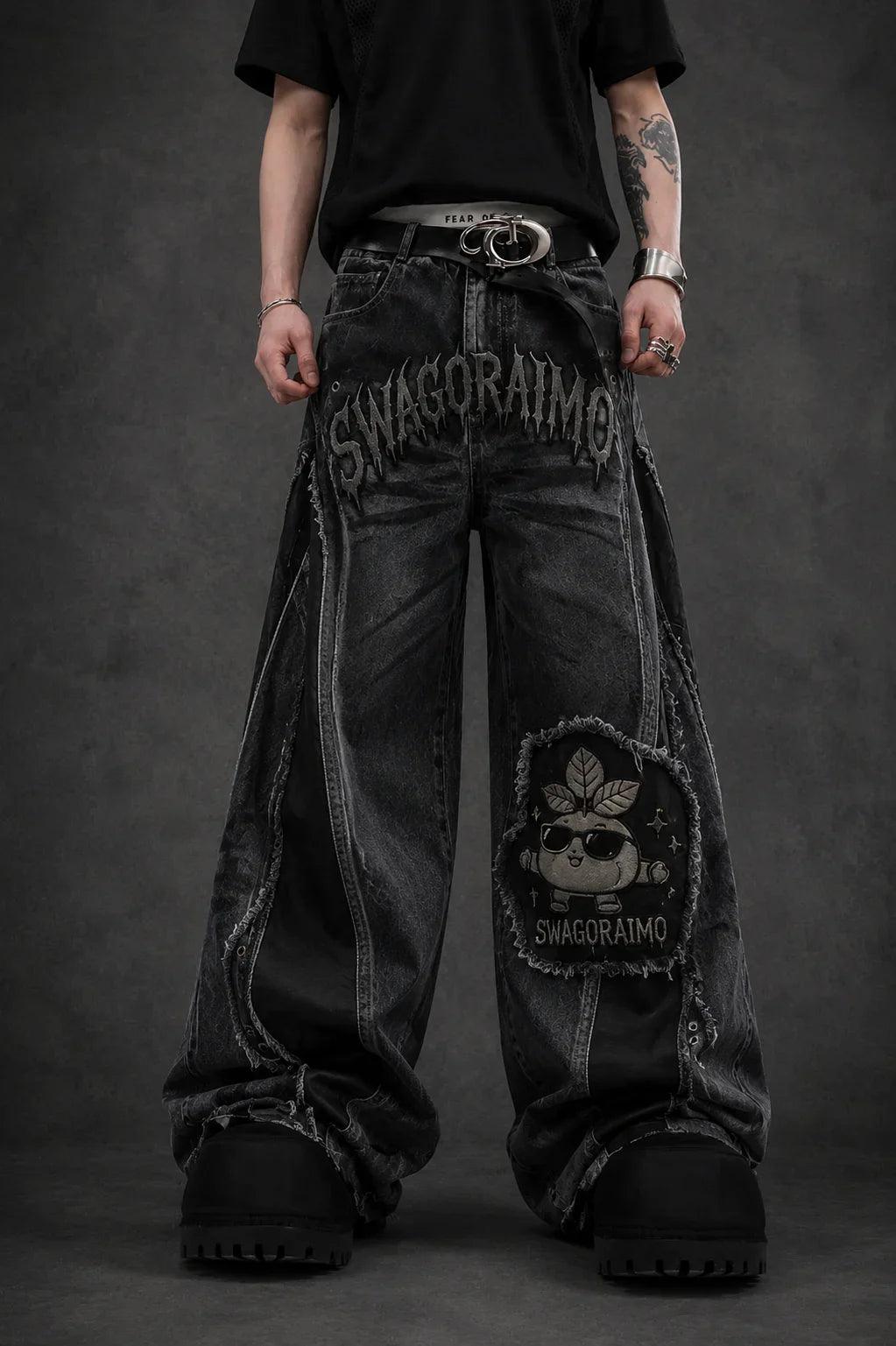 SWAGORAIMO™ NOIR REIGN DENIM - 𝓢𝓦𝓐𝓖𝓞𝓡𝓐𝓘𝓜𝓞