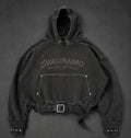 SWAGORAIMO™ Washed Belted Hoodie - 𝓢𝓦𝓐𝓖𝓞𝓡𝓐𝓘𝓜𝓞