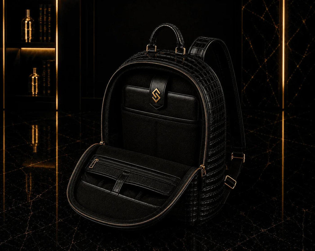 SWAGORAIMO™ Executive Croc Backpack - 𝓢𝓦𝓐𝓖𝓞𝓡𝓐𝓘𝓜𝓞