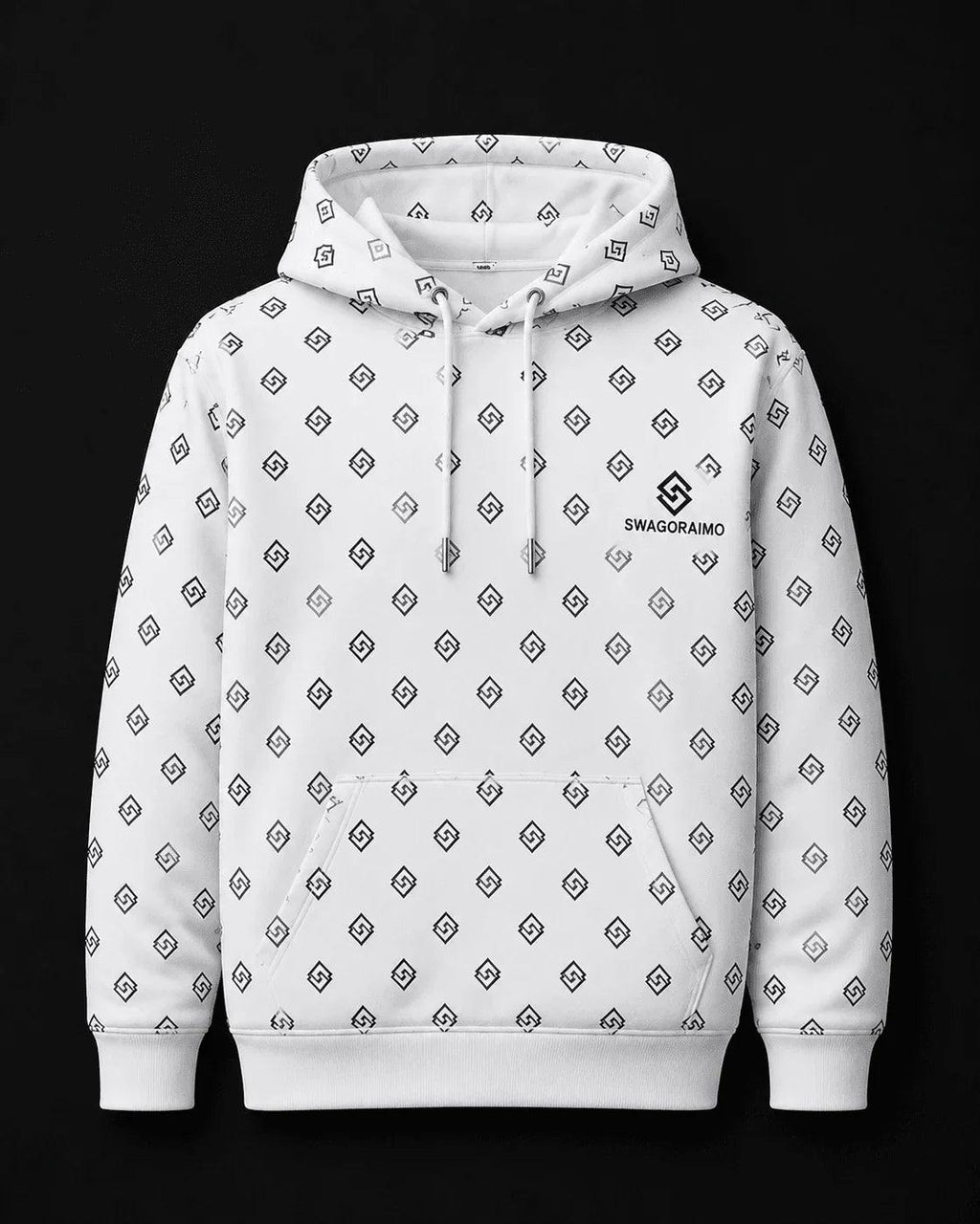 SWAGORAIMO™ Signature Monogram Hoodie - 𝓢𝓦𝓐𝓖𝓞𝓡𝓐𝓘𝓜𝓞