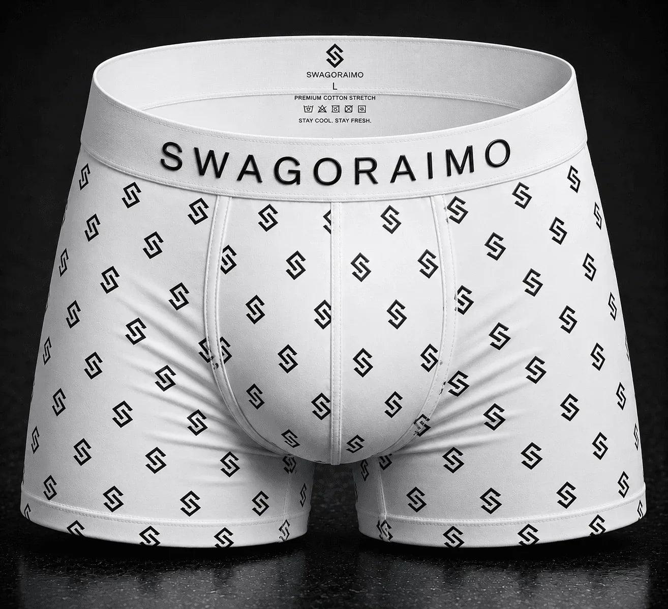 SGR™ Alpha Premium Monogram Boxers - 𝓢𝓦𝓐𝓖𝓞𝓡𝓐𝓘𝓜𝓞