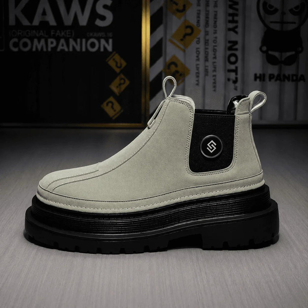 SWAGORAIMO™ OBSIDIAN CHELSEA BOOT - 𝓢𝓦𝓐𝓖𝓞𝓡𝓐𝓘𝓜𝓞