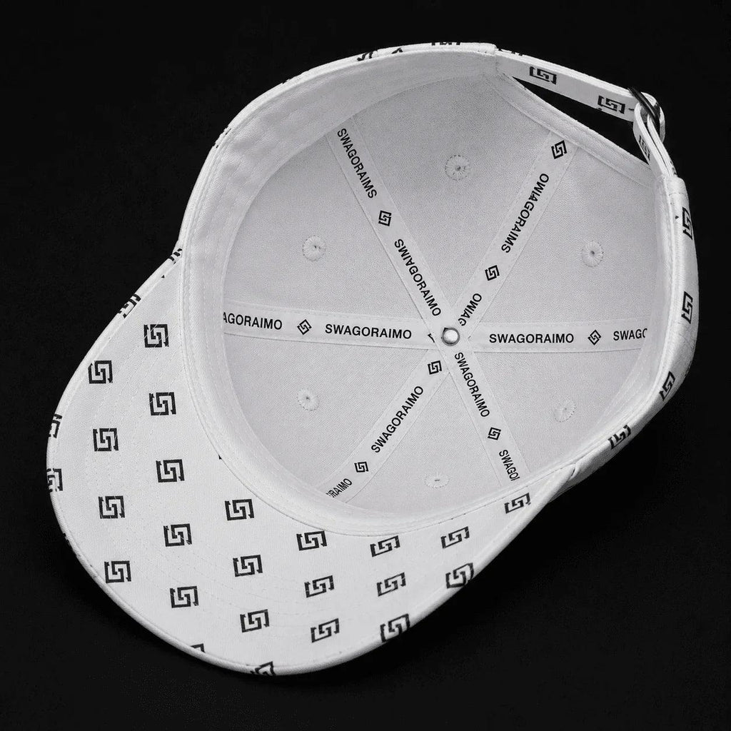 SWAGORAIMO Signature Monogram Cap – Black Edition - 𝓢𝓦𝓐𝓖𝓞𝓡𝓐𝓘𝓜𝓞