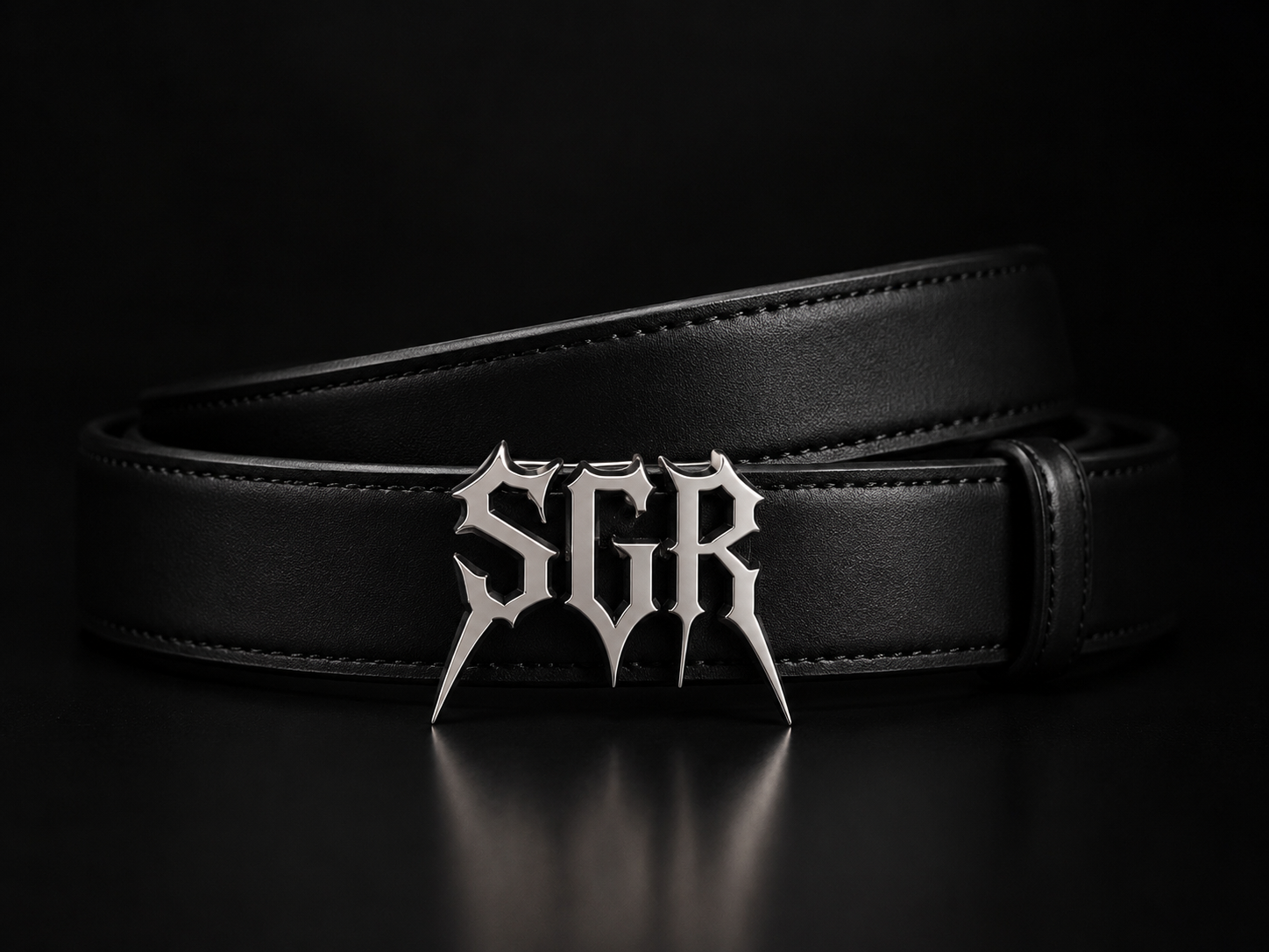 SGR Signature Leather Belt