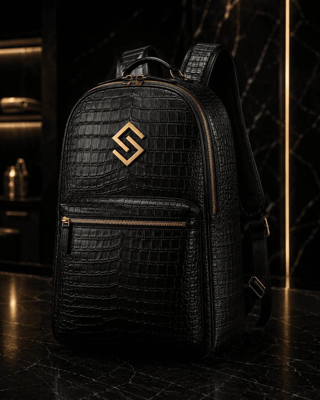 SWAGORAIMO™ Executive Croc Backpack - 𝓢𝓦𝓐𝓖𝓞𝓡𝓐𝓘𝓜𝓞