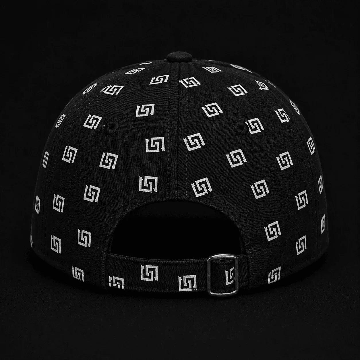SWAGORAIMO Signature Monogram Cap – Black Edition - 𝓢𝓦𝓐𝓖𝓞𝓡𝓐𝓘𝓜𝓞