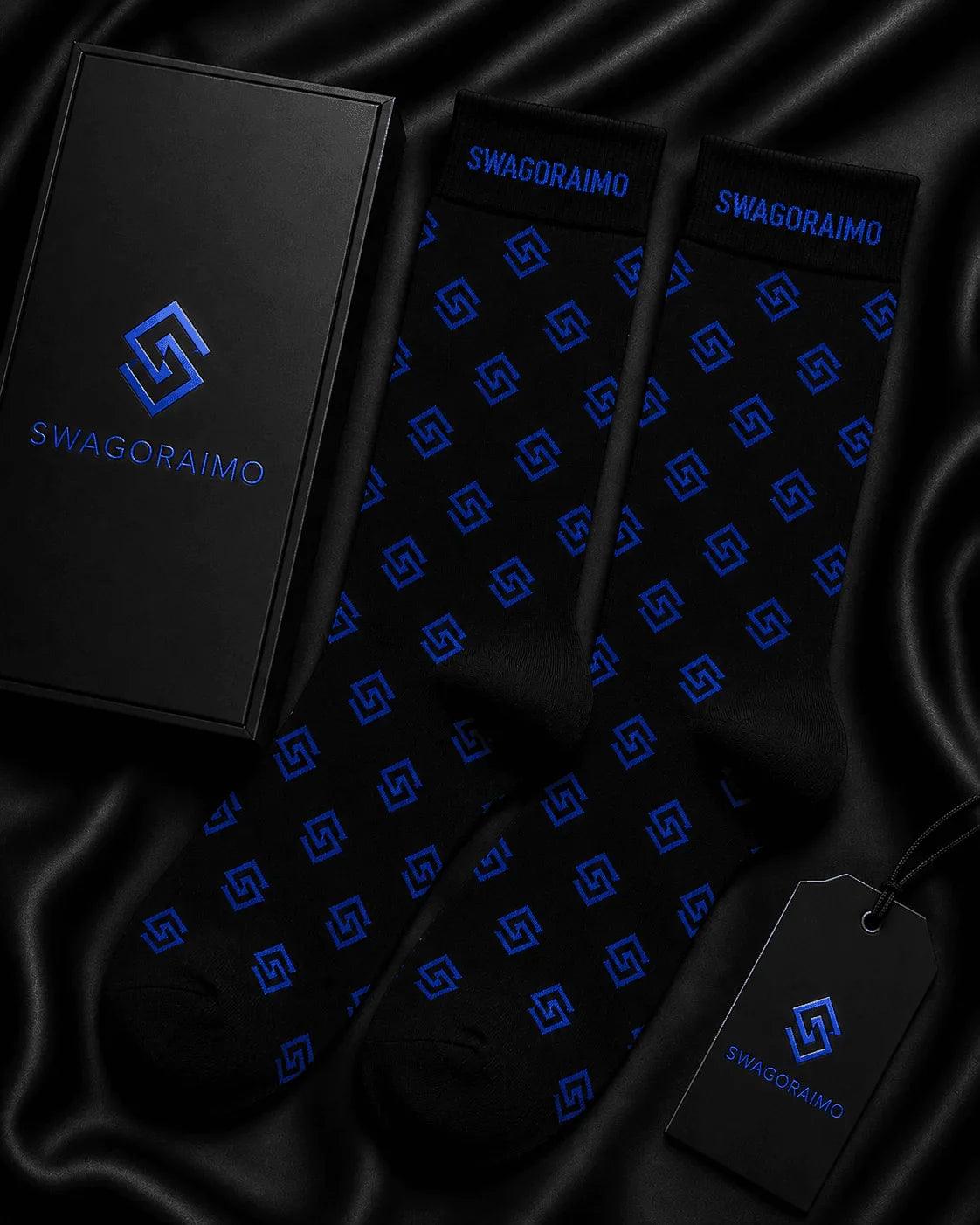 SWAGORAIMO™ Sovereign Monogram Socks - 𝓢𝓦𝓐𝓖𝓞𝓡𝓐𝓘𝓜𝓞