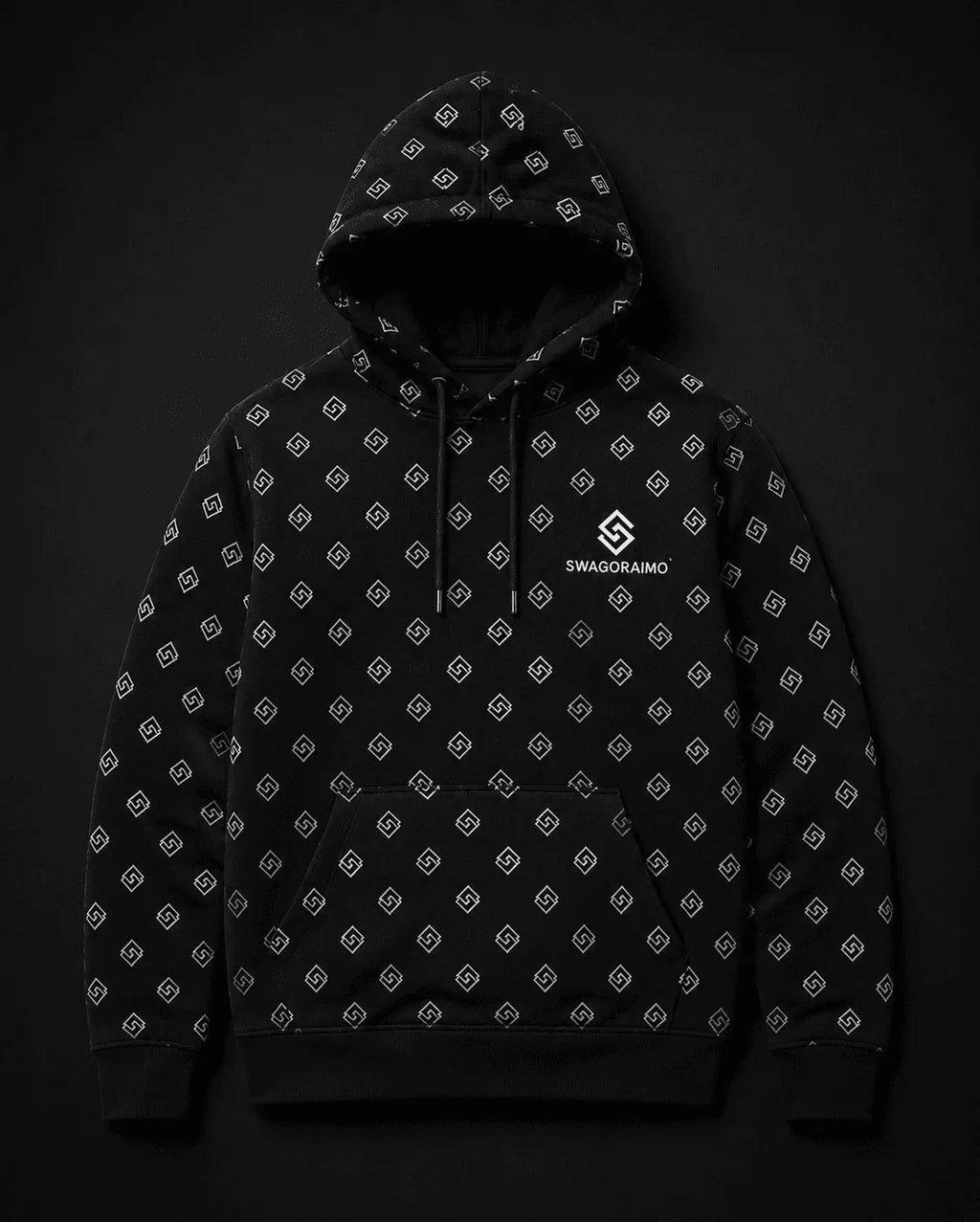 SWAGORAIMO™ Signature Monogram Hoodie - 𝓢𝓦𝓐𝓖𝓞𝓡𝓐𝓘𝓜𝓞