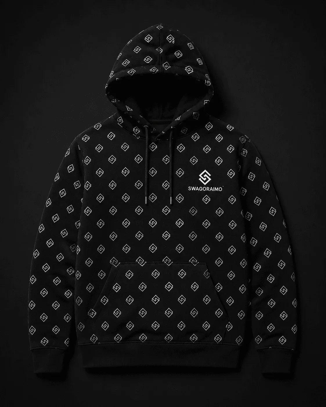 SWAGORAIMO™ Signature Monogram Hoodie - 𝓢𝓦𝓐𝓖𝓞𝓡𝓐𝓘𝓜𝓞