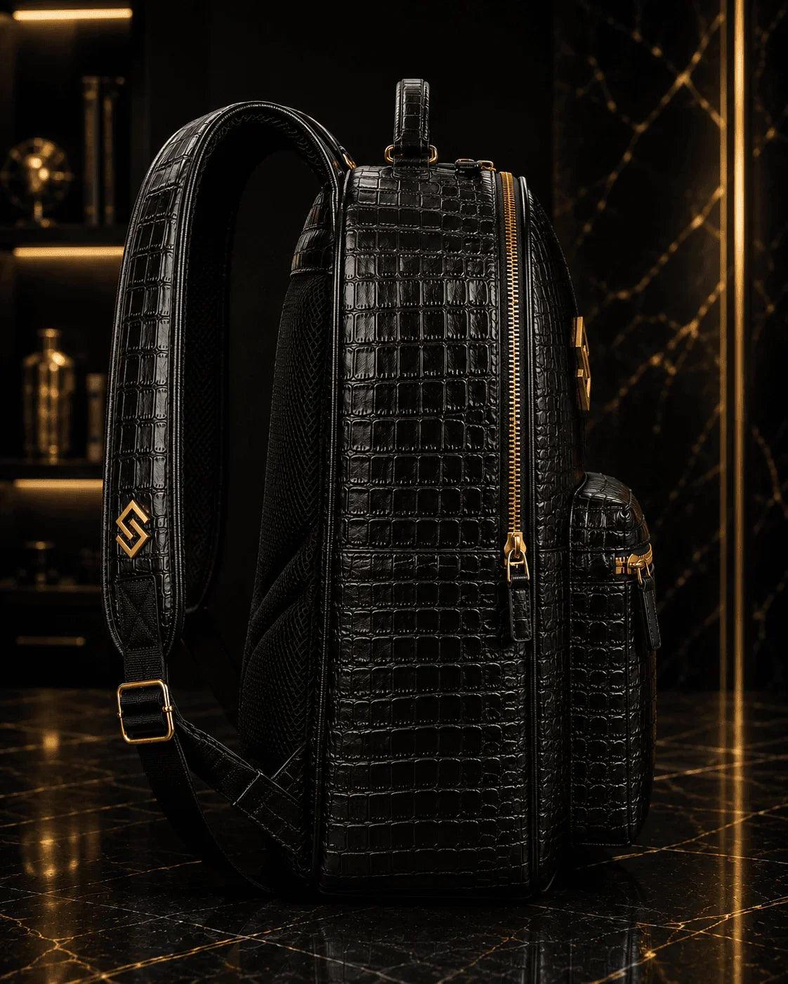 SWAGORAIMO™ Executive Croc Backpack - 𝓢𝓦𝓐𝓖𝓞𝓡𝓐𝓘𝓜𝓞