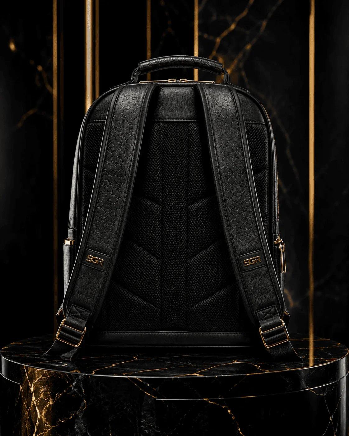 SWAGORAIMO SIGNATURE LEATHER BACKPACK – FOUNDER’S EDITION - 𝓢𝓦𝓐𝓖𝓞𝓡𝓐𝓘𝓜𝓞