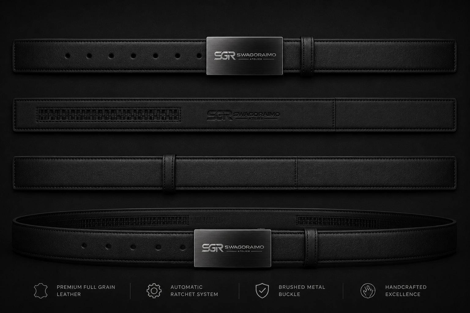 SWAGORAIMO Atelier™ Signature Automatic Belt