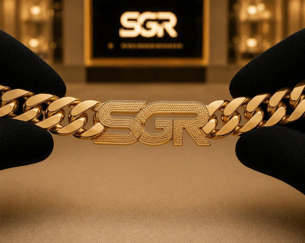 SGR ICON EDITION — Diamond Cuban Chain - 𝓢𝓦𝓐𝓖𝓞𝓡𝓐𝓘𝓜𝓞