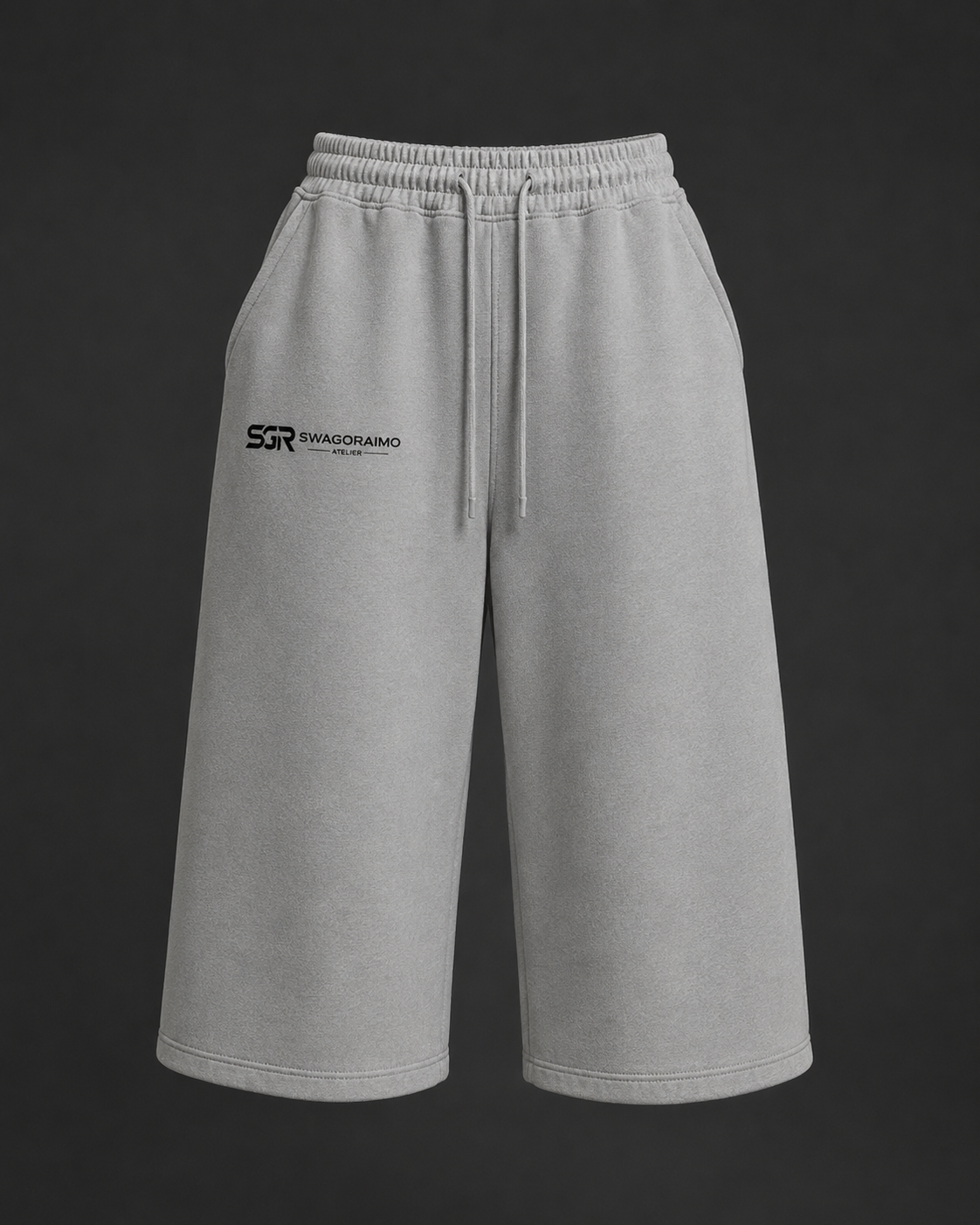 Swagoraimo Atelier™ 3/4 Wide-Leg Joggers