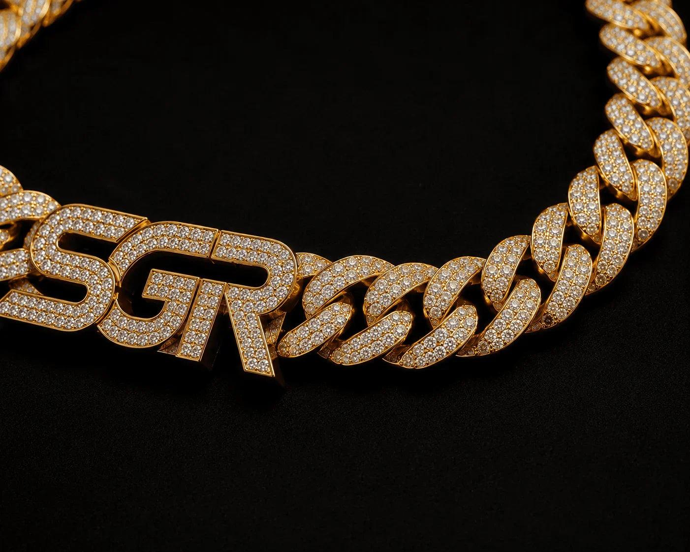 SGR ICON EDITION — Diamond Cuban Chain - 𝓢𝓦𝓐𝓖𝓞𝓡𝓐𝓘𝓜𝓞