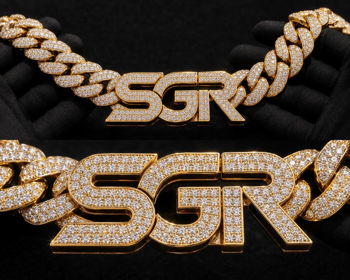 SGR ICON EDITION — Diamond Cuban Chain - 𝓢𝓦𝓐𝓖𝓞𝓡𝓐𝓘𝓜𝓞