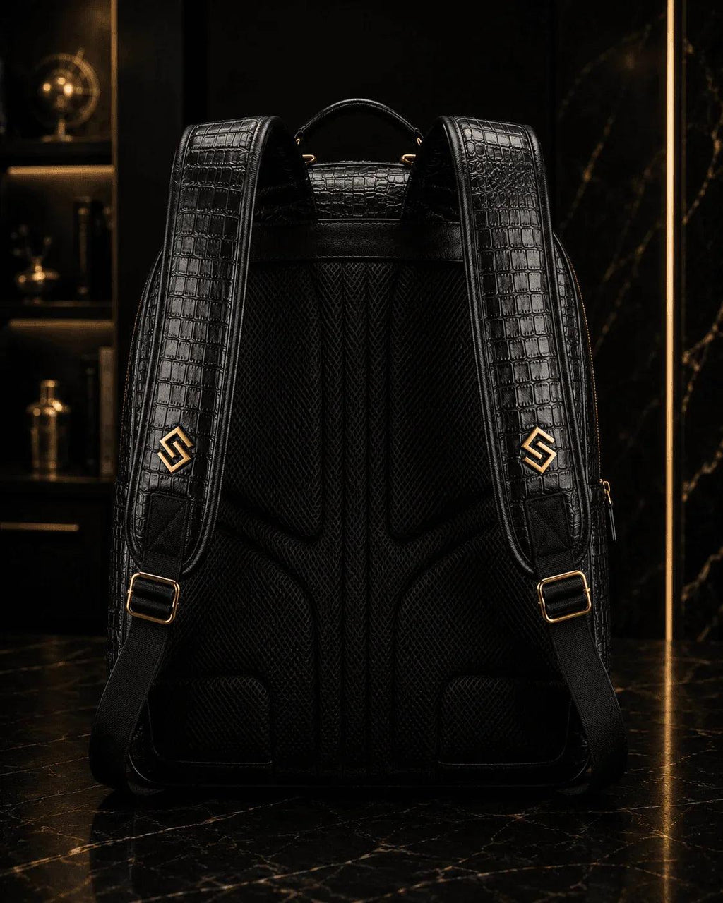SWAGORAIMO™ Executive Croc Backpack - 𝓢𝓦𝓐𝓖𝓞𝓡𝓐𝓘𝓜𝓞