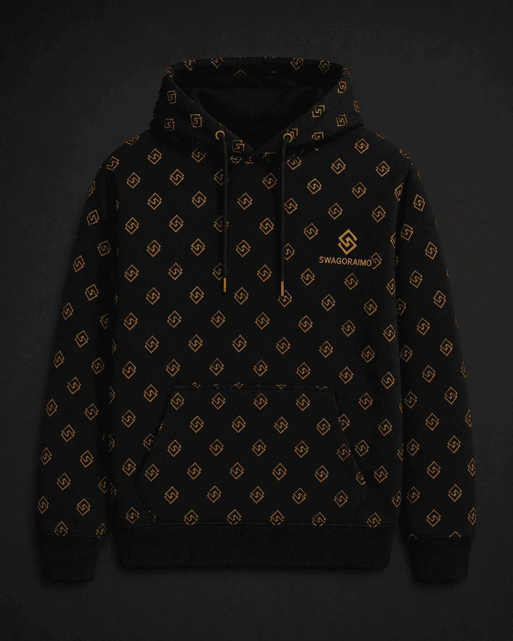 SWAGORAIMO™ Signature Monogram Hoodie - 𝓢𝓦𝓐𝓖𝓞𝓡𝓐𝓘𝓜𝓞