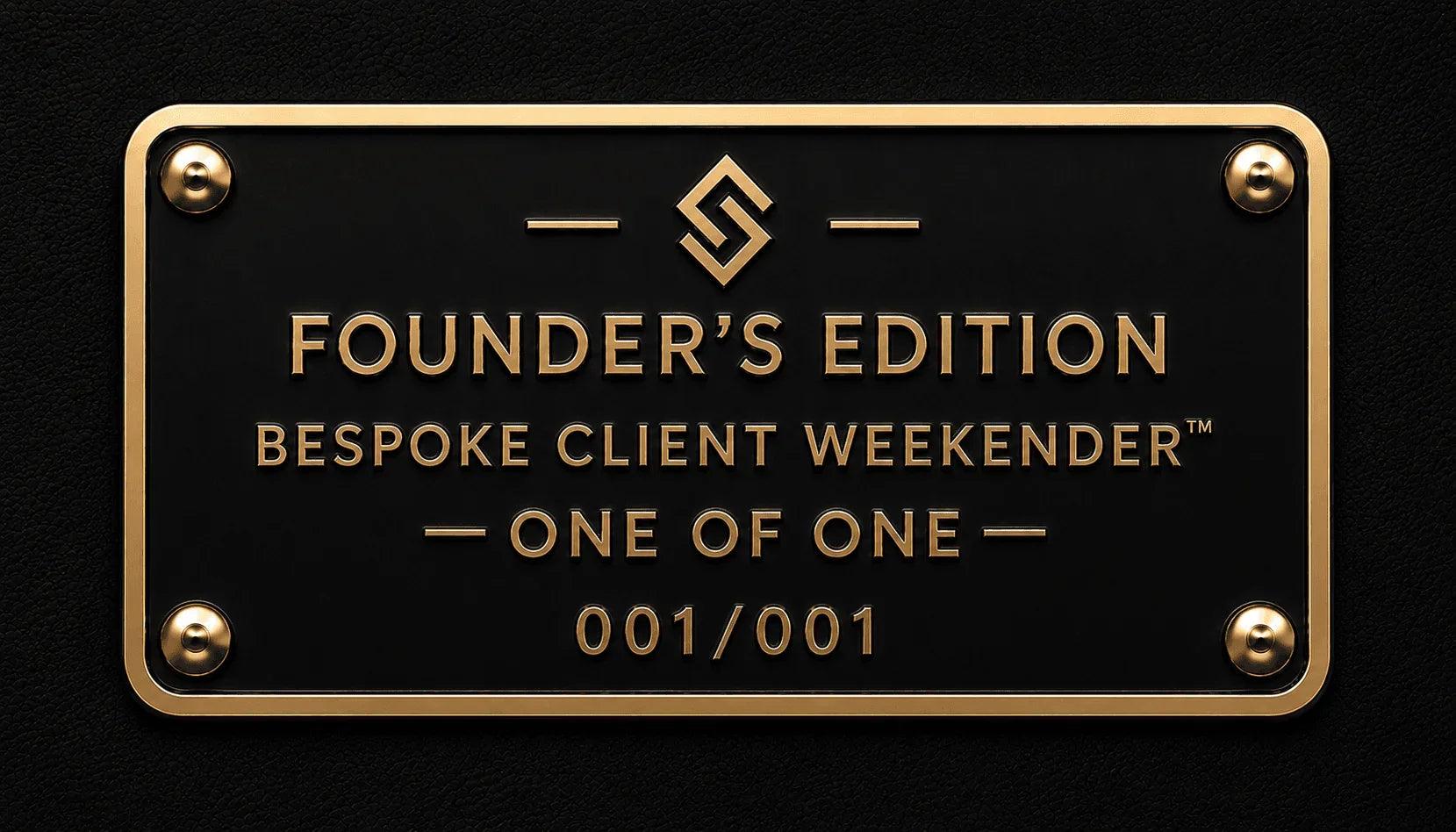 SWAGORAIMO Founder’s Edition Bespoke Client Weekender™ - 𝓢𝓦𝓐𝓖𝓞𝓡𝓐𝓘𝓜𝓞