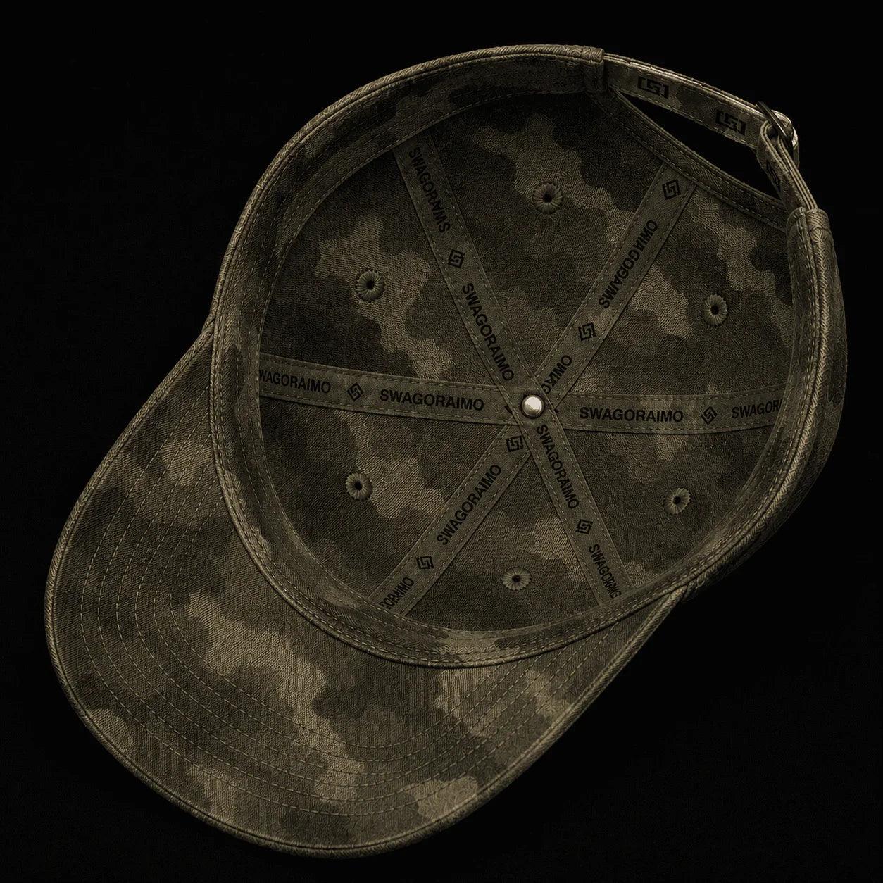 SWAGORAIMO Full Camouflage Premium Cap - 𝓢𝓦𝓐𝓖𝓞𝓡𝓐𝓘𝓜𝓞
